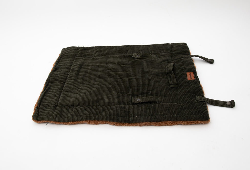 CAMA DE VIAJE PARA PERROS PANA VERDE