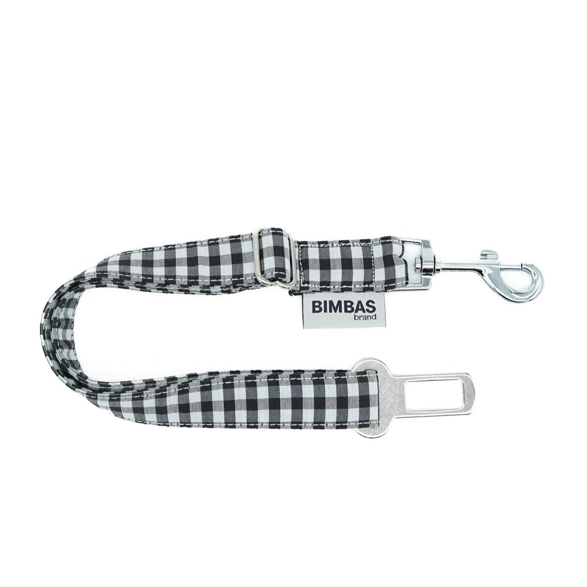 CINTURÓN DE COCHE PARA PERROS VICHY