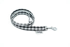 COLLAR PARA PERROS VICHY NEGRO