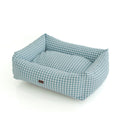 CAMA PARA PERROS DESENFUNDABLE VICHY OLD GREEN