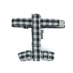 ARNÉS EN H VICHY NEGRO