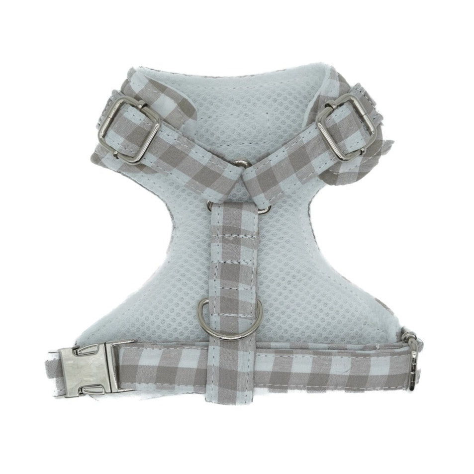 ARNÉS PARA PERROS VICHY BEIGE