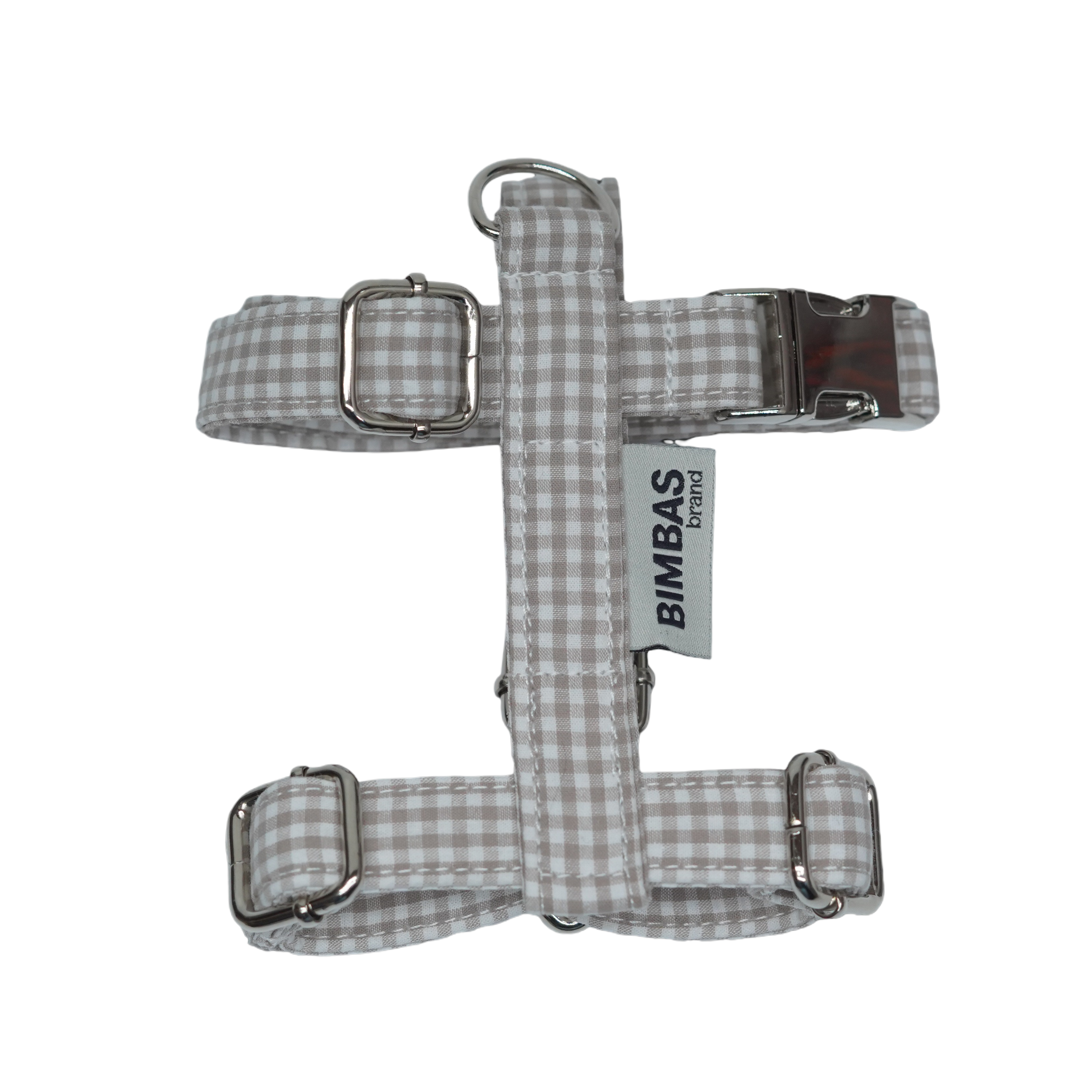 ARNÉS EN H VICHY BEIGE