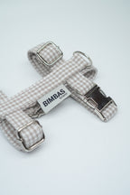 ARNÉS EN H VICHY BEIGE