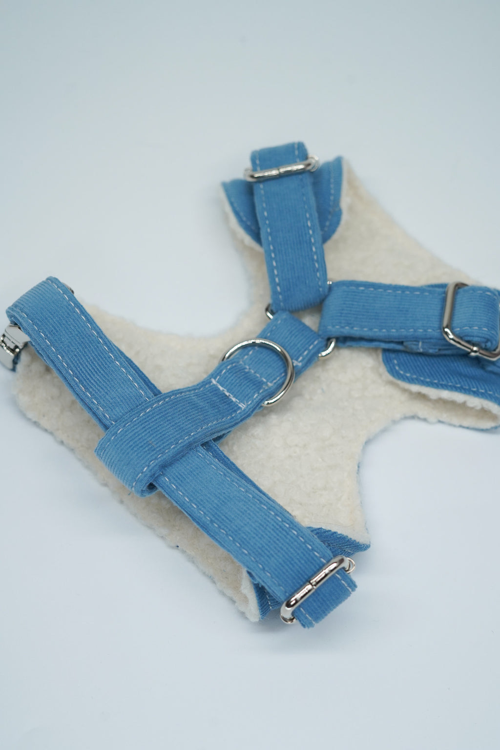 ARNÉS PARA PERROS BORREGUITO PANA AZUL