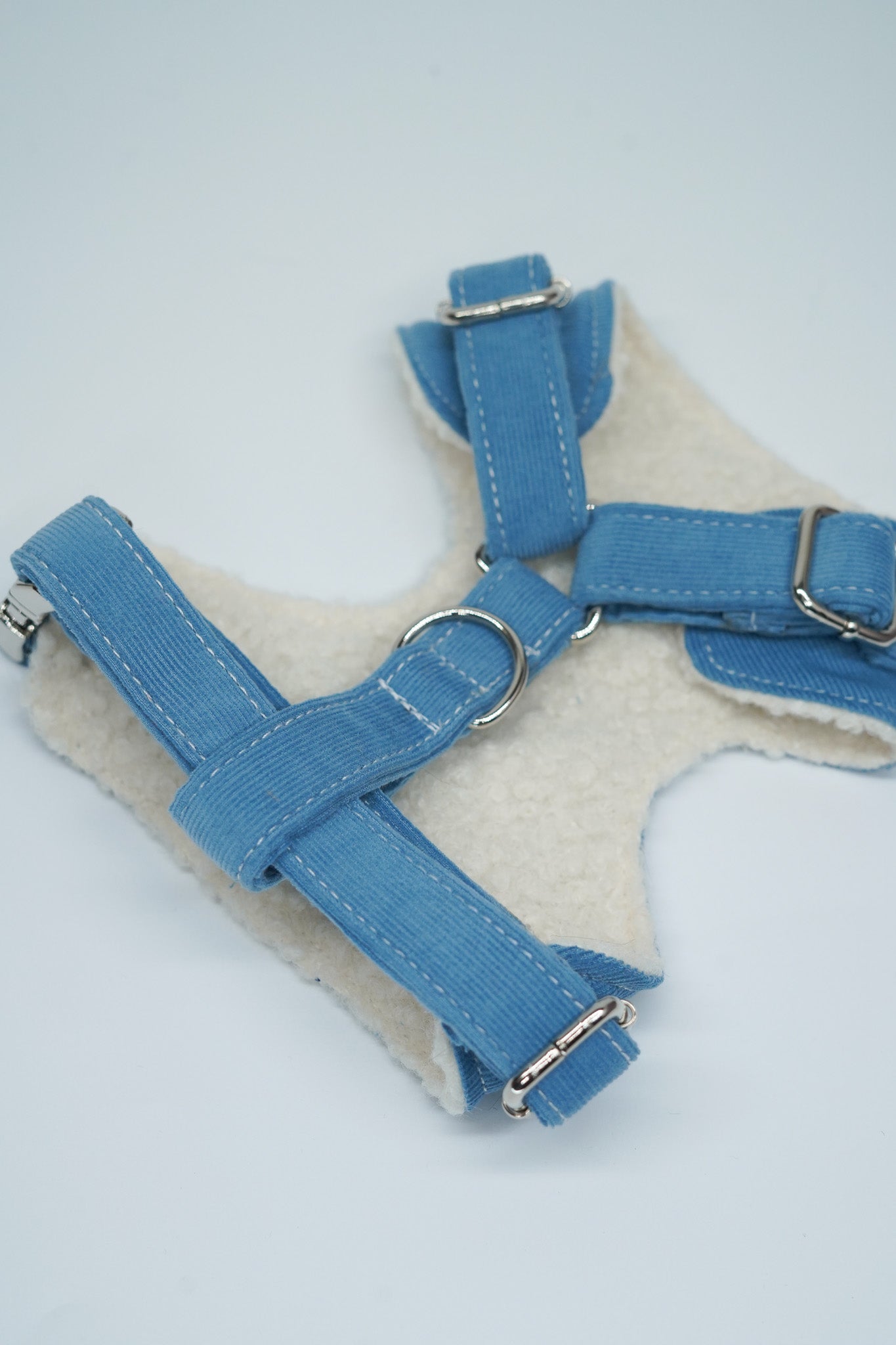 ARNÉS PARA PERROS BORREGUITO PANA AZUL