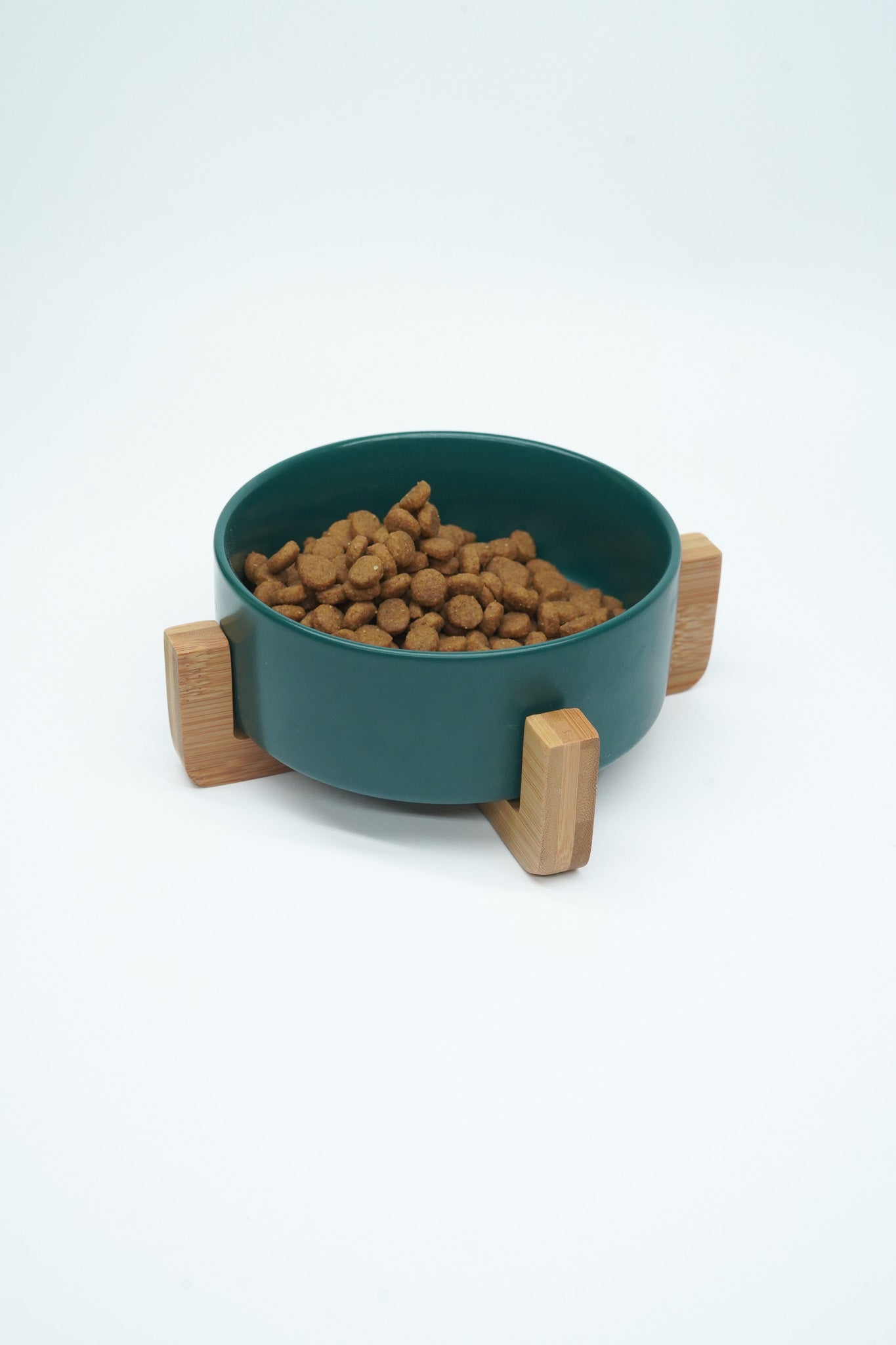 Comedero para perros verde