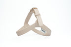 Arnés piel perros beige