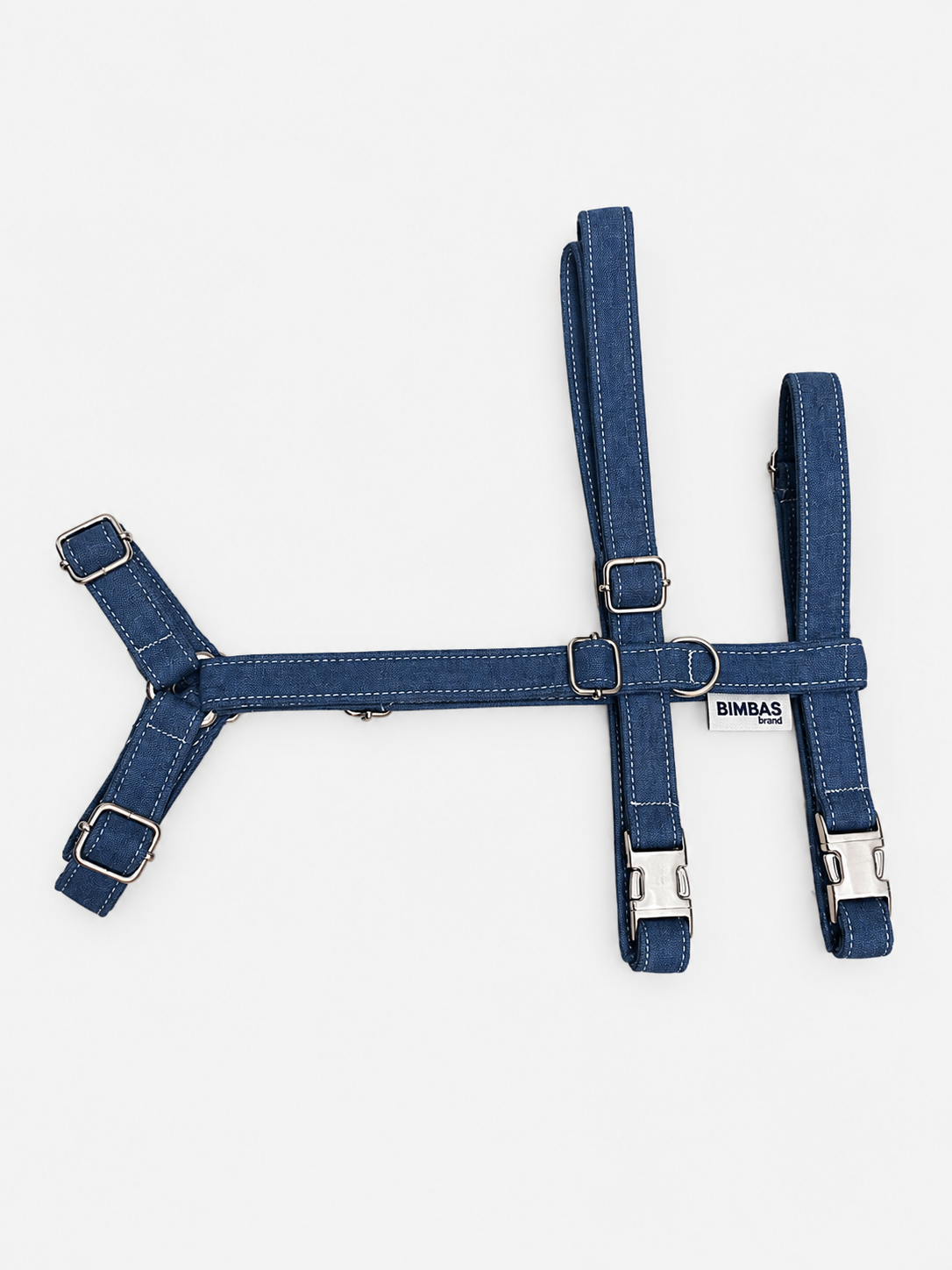 Arnés para galgo triple Denim