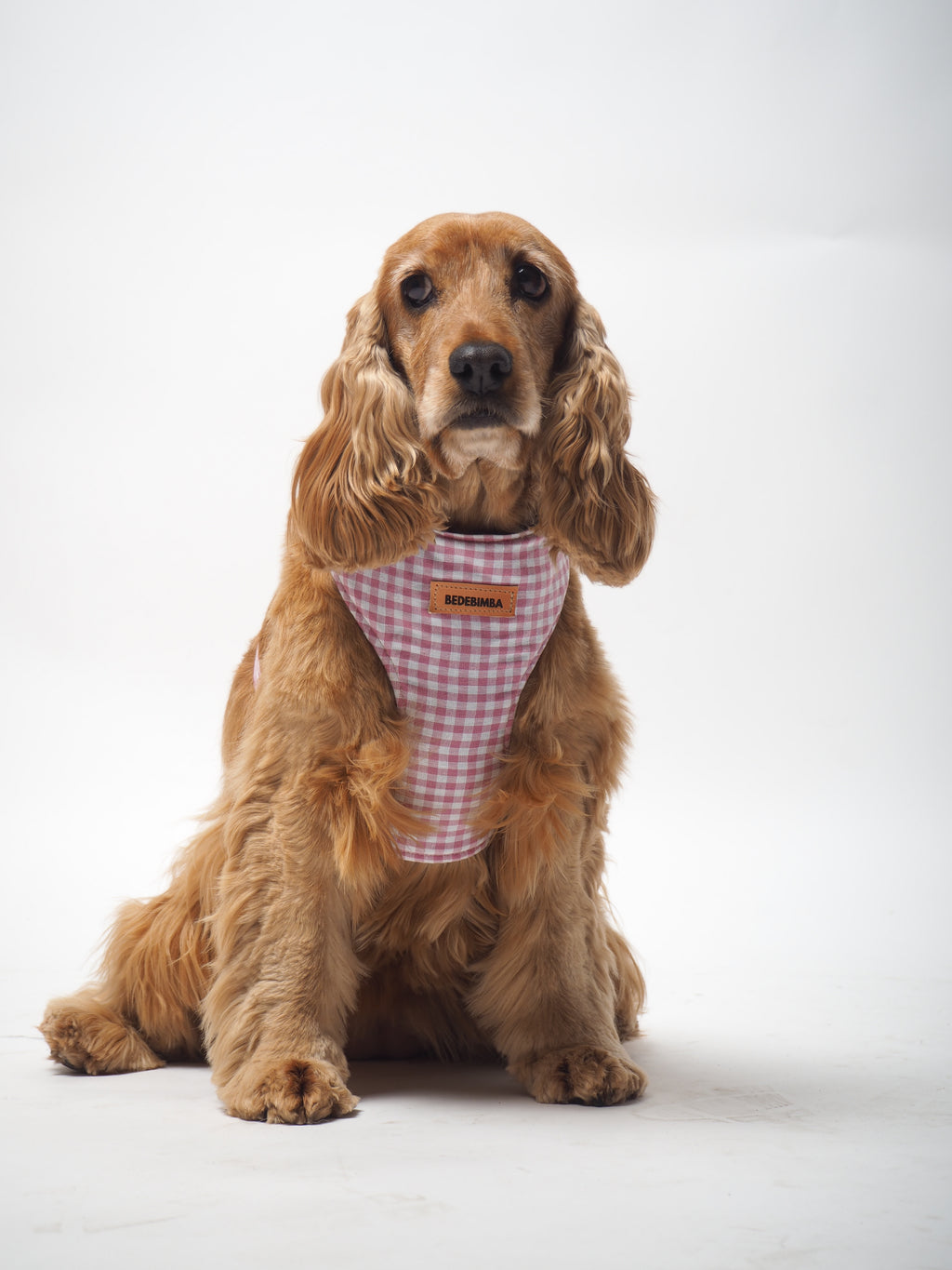 ARNÉS PARA PERROS VICHY ROSA