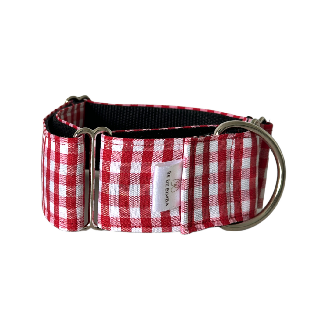 MARTINGALE VICHY ROJO