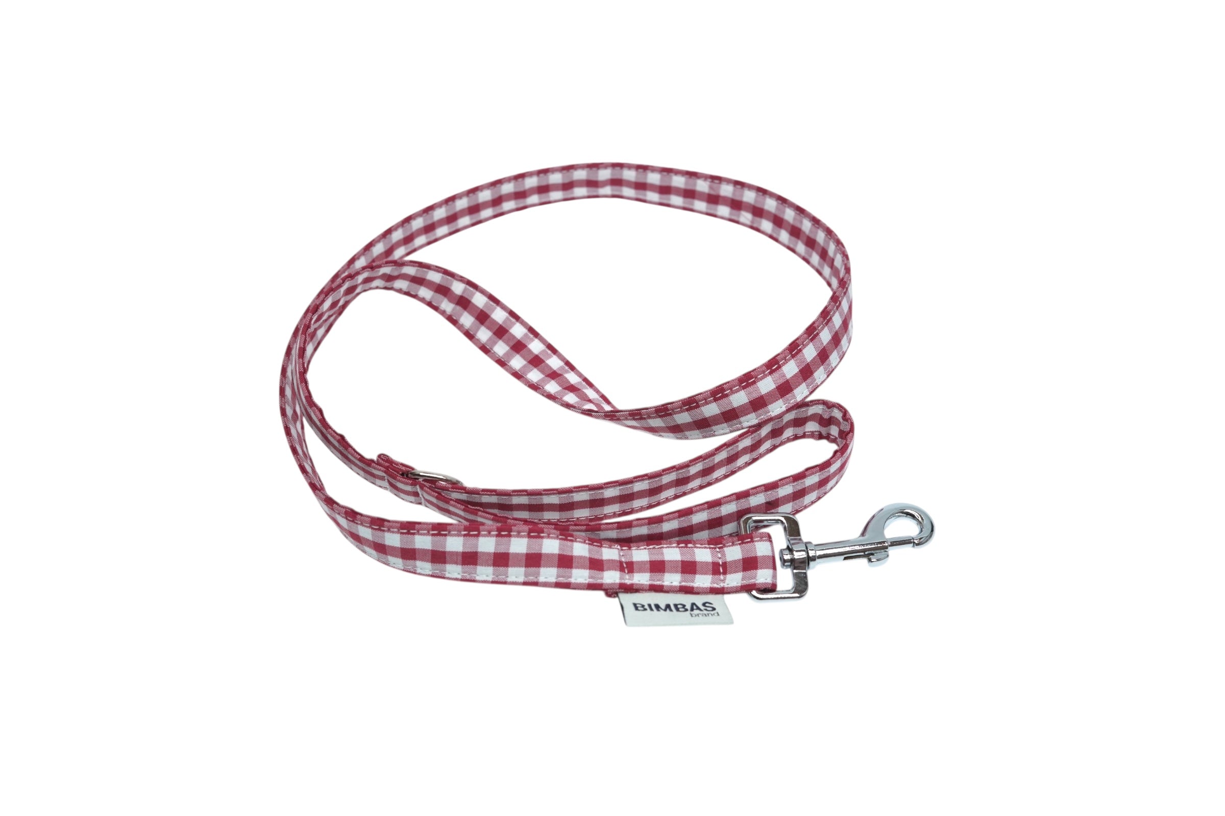 ARNÉS PARA PERROS VICHY GRANATE