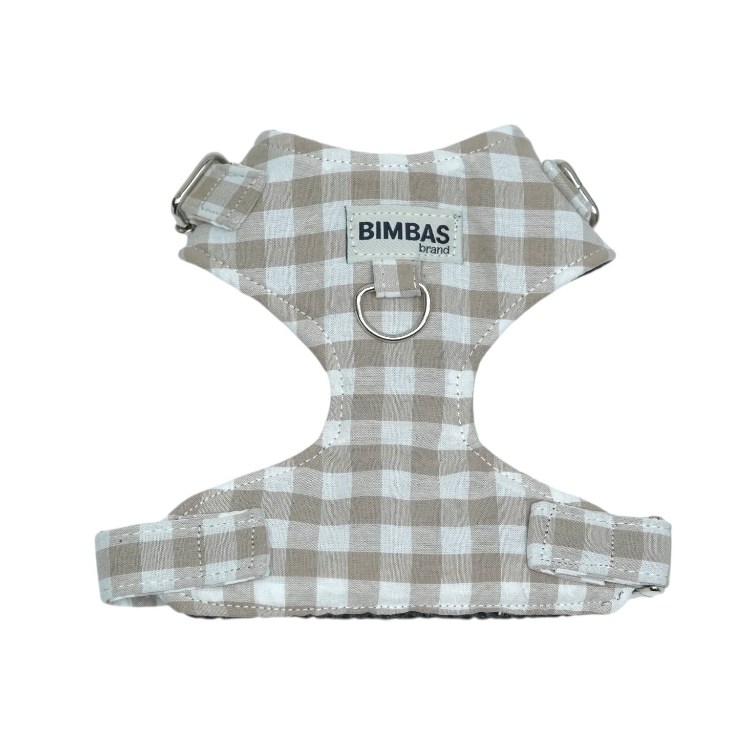 ARNÉS PARA PERROS VICHY BEIGE