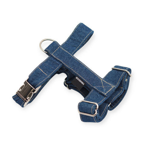 Arnés para perros Denim