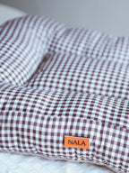 CAMA PARA PERROS VICHY MARRÓN